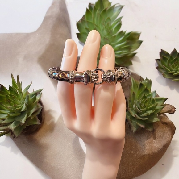 MILOR ITALY Jaguar Black Panther Bangle - Picture 2 of 5